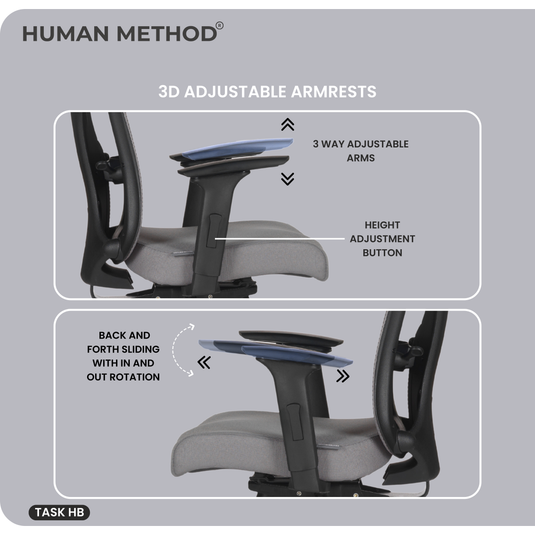 TASK (PREMIUM MID) BACK REVOLVING CHAIR